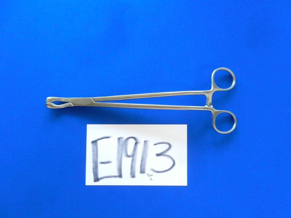 E1913 Aesculap Surgical ER050R Thoms-Gaylor OBGYN Forceps 9.5" Overall Length