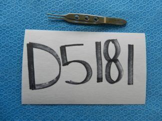 D5181 Codman Bishop Harmon Dressing Forceps Serrated Tips 30-6557