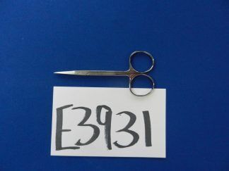 E3931 Codman 34-6500 Straight Classic Iris Scissors 4.5" Overall Length
