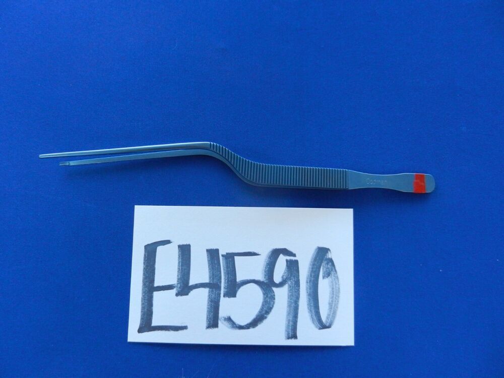 E4590 Codman 24-0050 Laser Bayonet Forceps 22cm Overall Length