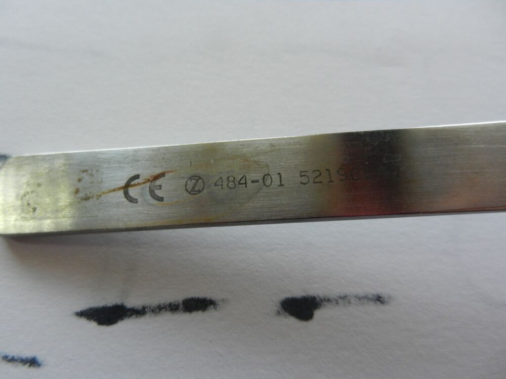 E5584 Zimmer 484-01 Hays 1.5" Blade Hand Retractor 13cm Overall Length - Image 4