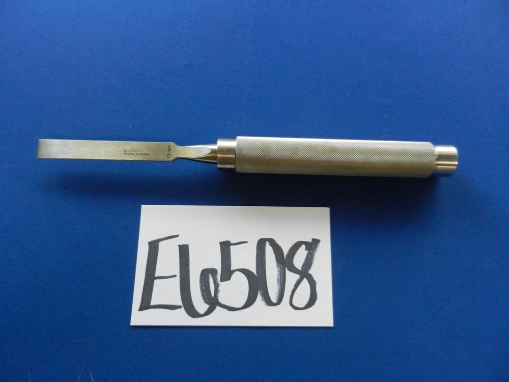 E6508 Symmetry 46-2002 Straight 13mm Tip Osteotome 27.9cm Overall Length