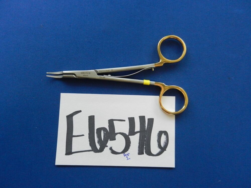 E6546 Gem 615-1G Hemostatic Anastomosis Micro Cip Applier 15cm Long