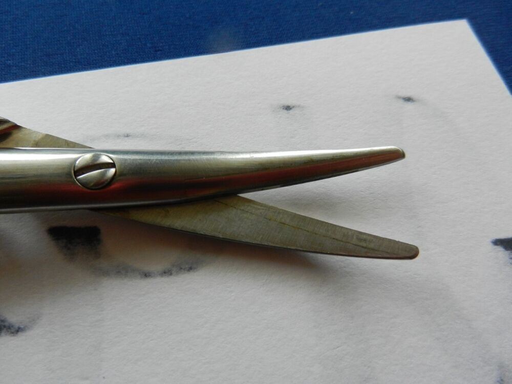 E6570 Aesculap BC265R Metzenbaum Curved Blunt Tip Scissors 20cm Length - Image 4