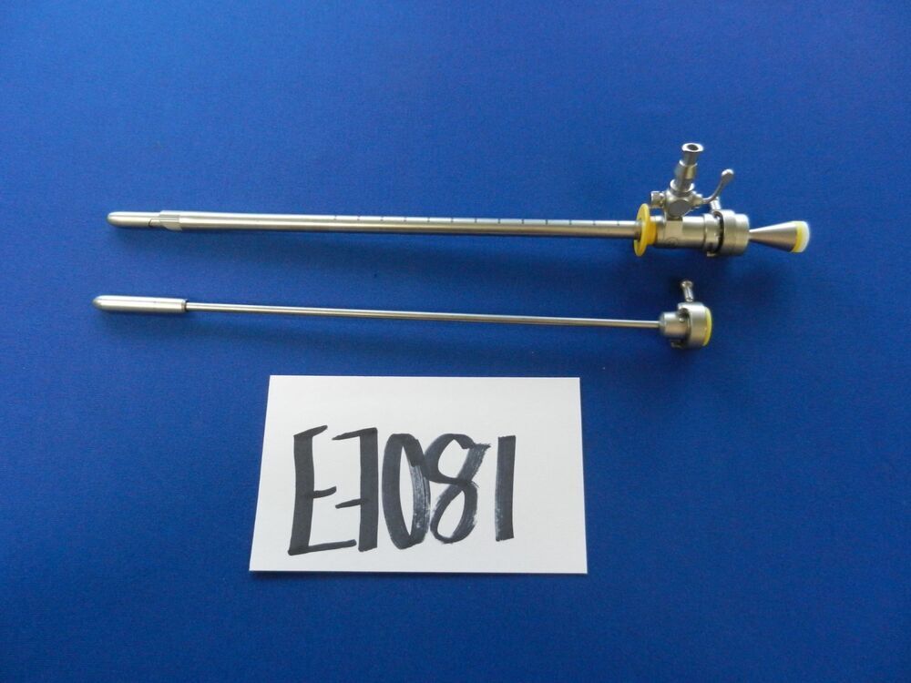E7081 Storz 27040BO Sheath with 27048CK & 27040OC Obturators