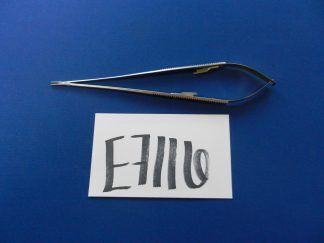 E7116 Codman 36-1001 Classic Plus Castroviejo Needle Holder 8.5" Overall Length