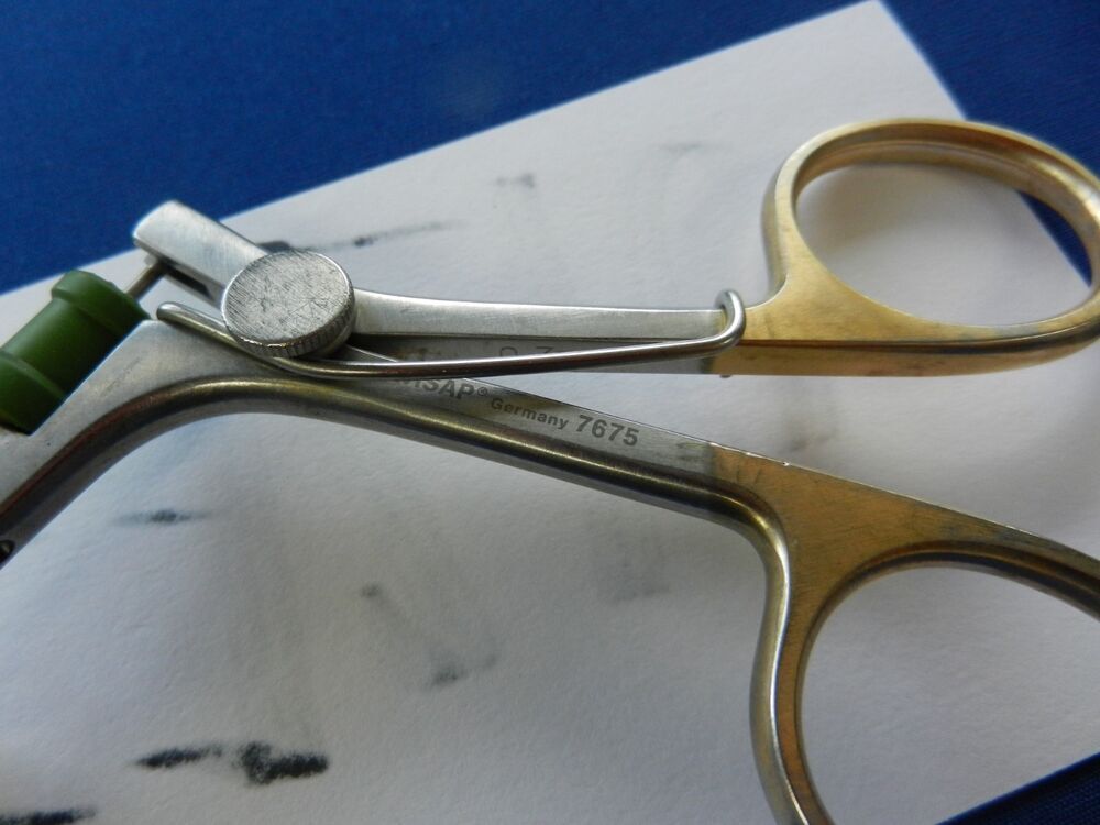 E7210 Wisap 7675 Blunt Nose Grasping Forceps - Image 5