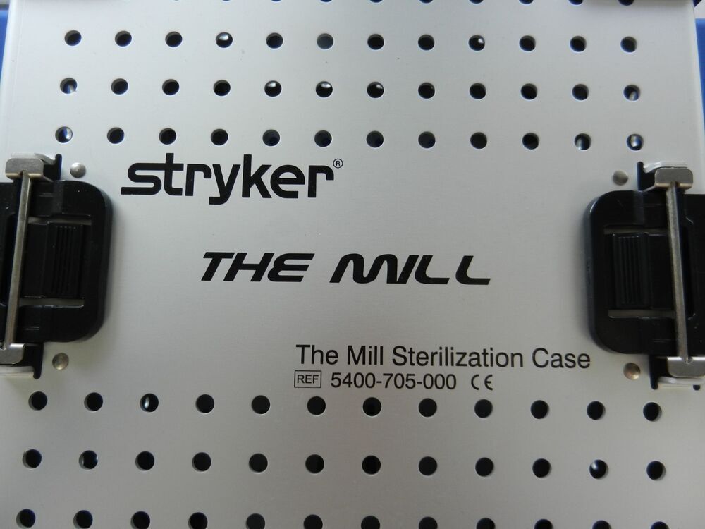 E7353 Stryker 5400-705-000 The Mill Sterilization Case - Image 4