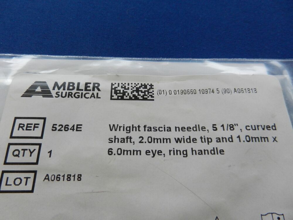 ***NEW*** Ambler 5264E Wright Curved Shaft 2.0mm Wide Tip Instrument - Image 4