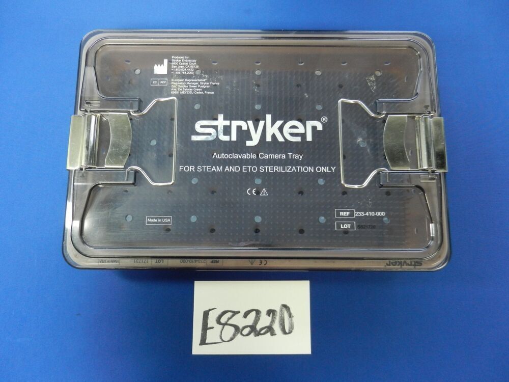 Stryker 233-410-000 Autoclavable Camera Tray
