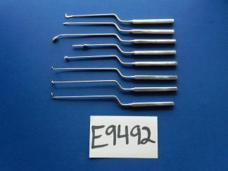 Codman Transsphenoidal ENT Hardy Bayonet Instrument Set of 8