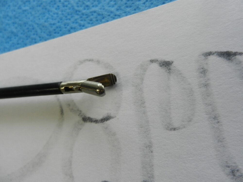 D8601 R. Wolf Surgical Insulated Laparoscopic Spoon Shaped Forceps 8393.0003 - Image 4