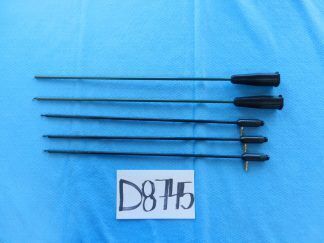 D8745 Jarit Surgical 5.0mm Fully Insulated Laparoscopic Hooks Lot of 5