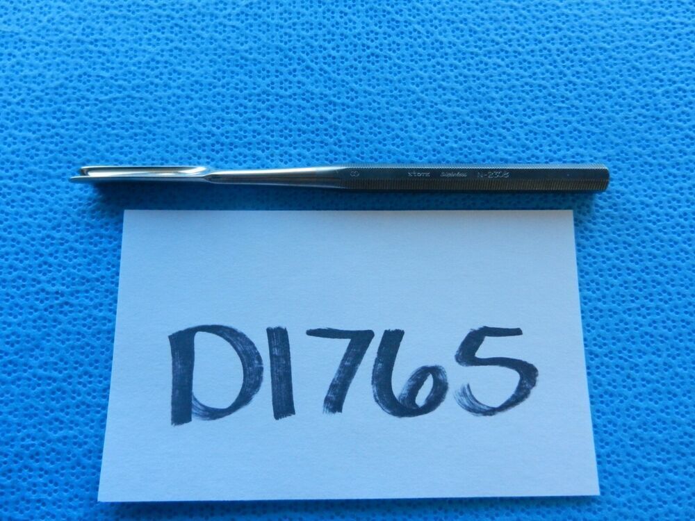 D1765 Storz Surgical 8mm V Shaped Ballenger Chisel N2308