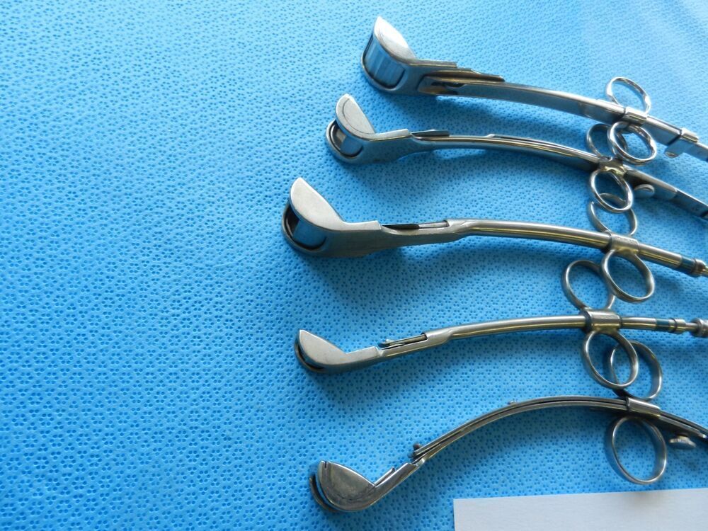D4210 Sklar Storz Weck Surgical ENT Instruments Lot Of 5 - Image 3