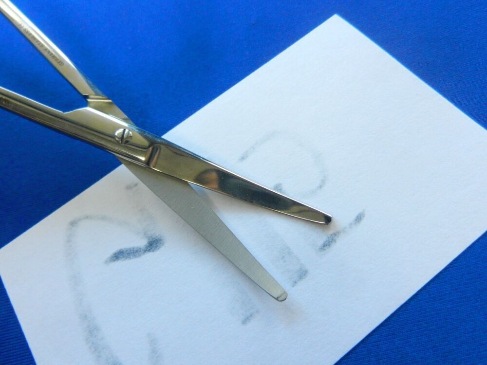 G115 Marina Medical 09161-20SC Supercut Curved Metz Scissors 20cm Length - Image 4