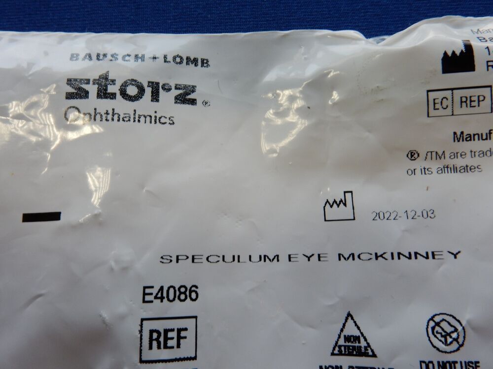 Storz E4086 McKinney Ophthalmic Speculum - NEW! - Image 4