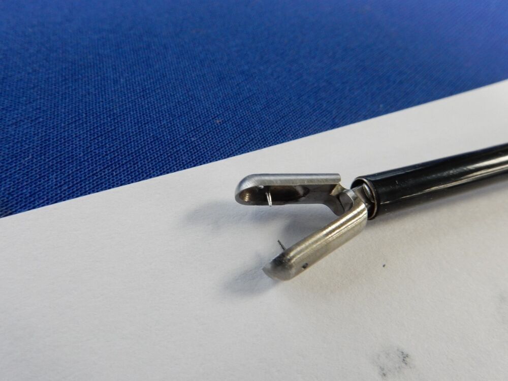 Olympus HiQ+ A63610A Laparoscopic 5mm x 33cm Biopsy Forceps w/ Spike - Image 4