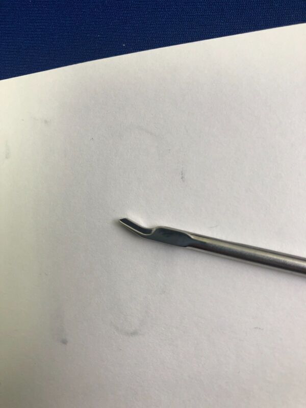 **NEW** Z10 Symmetry/Access Surgical Arthroscopic Punch, 1.7mm Up 15°, Blunt - Image 3