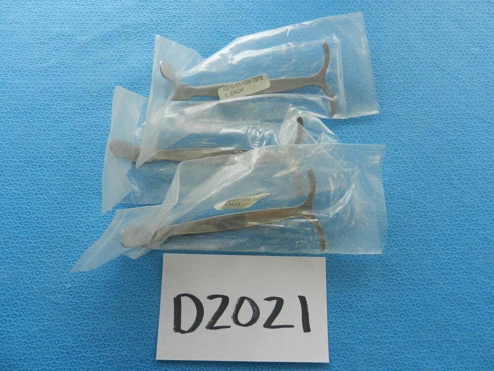 D2021 Miltex Surgical Smillie Type Retractors Lot Of 3 NEW!