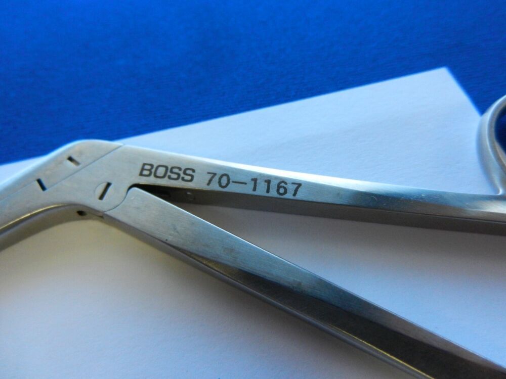 G7 Boss Surgical 70-1167 IVD Rongeur 5x10mm Down 12" - Image 3