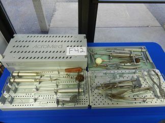 F42 AcroMed Isola Spinal System Instrument Set w/ Case