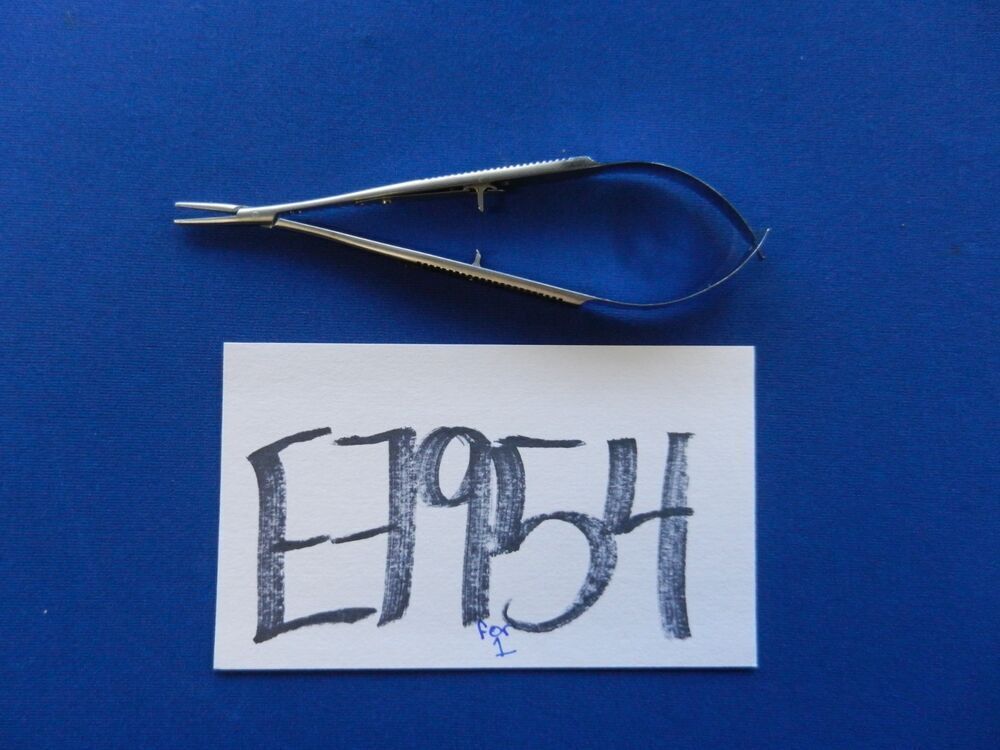 Storz E3864 Castroviejo 16mm Straight Locking Needle Holder
