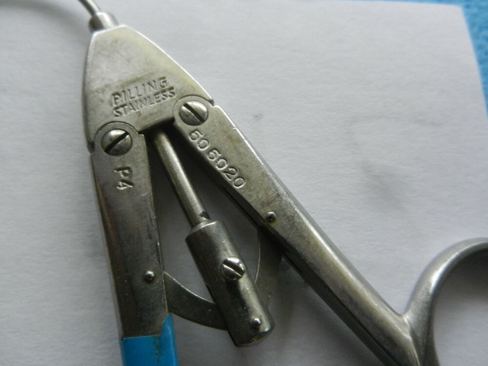 Pilling Surgical ENT Jackson Type Grasping Forceps 50-5020 - Image 5