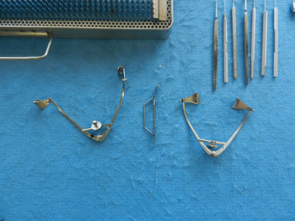Miltex Symmetry Storz Surgical Ophthalmic Instrument Set W/ Case - Image 4