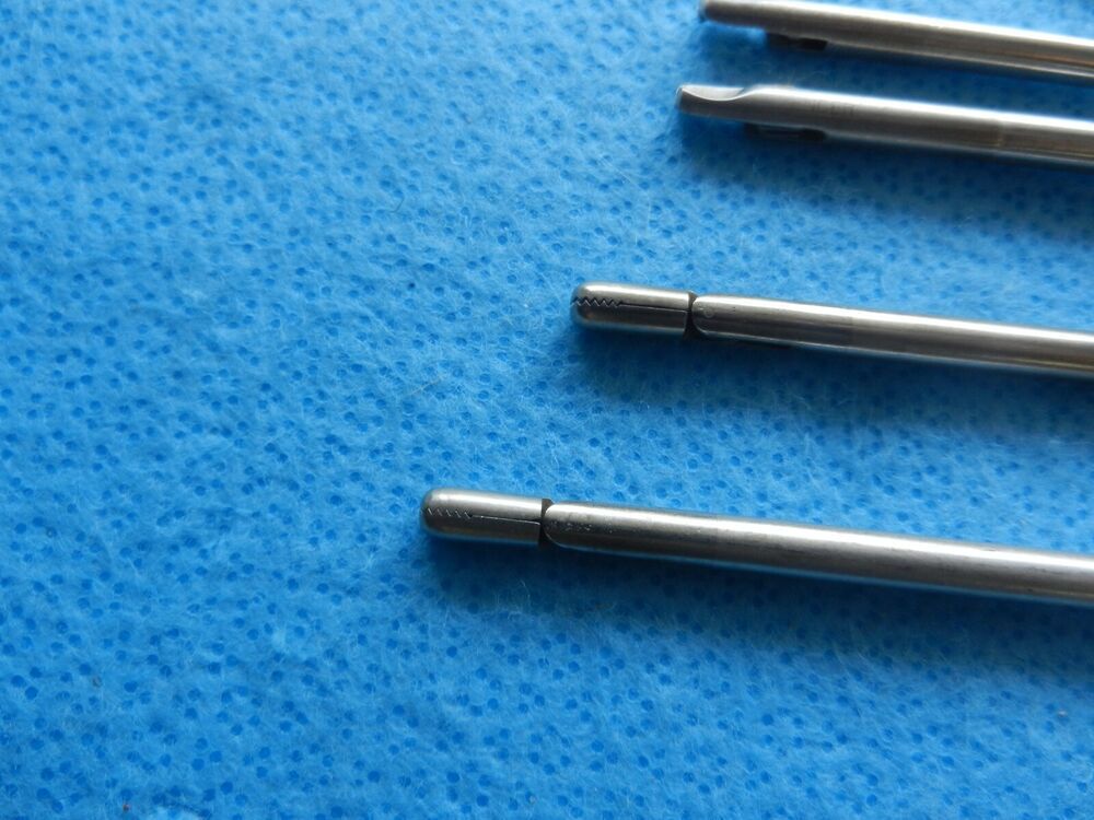 Snowden Pencer Surgical Laparoscopic 5mm Hook Scissors & Graspers Lot Of 5 - Image 4