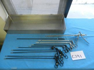 Jarit Surgical Laparoscopic Morcellation Procedure Instruments W/ Case