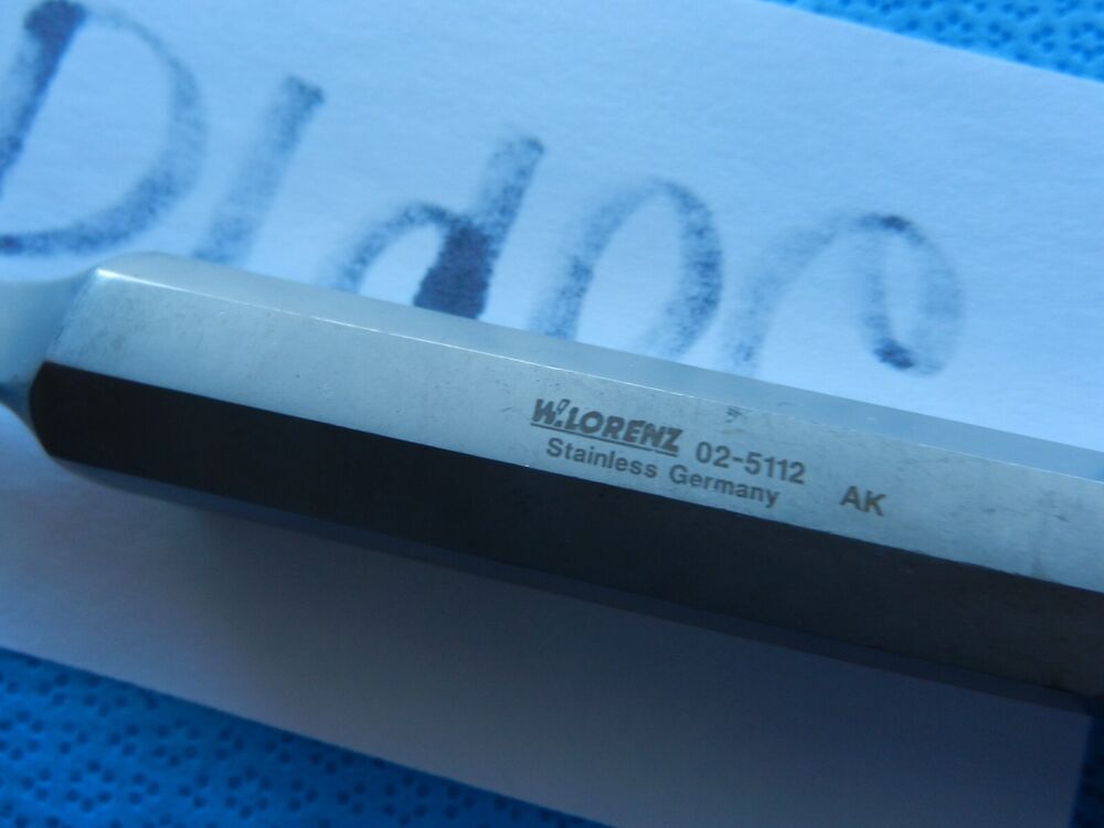 D1906 W. Lorenz Surgical Orthopedic Osteotome 02-5112 - Image 4