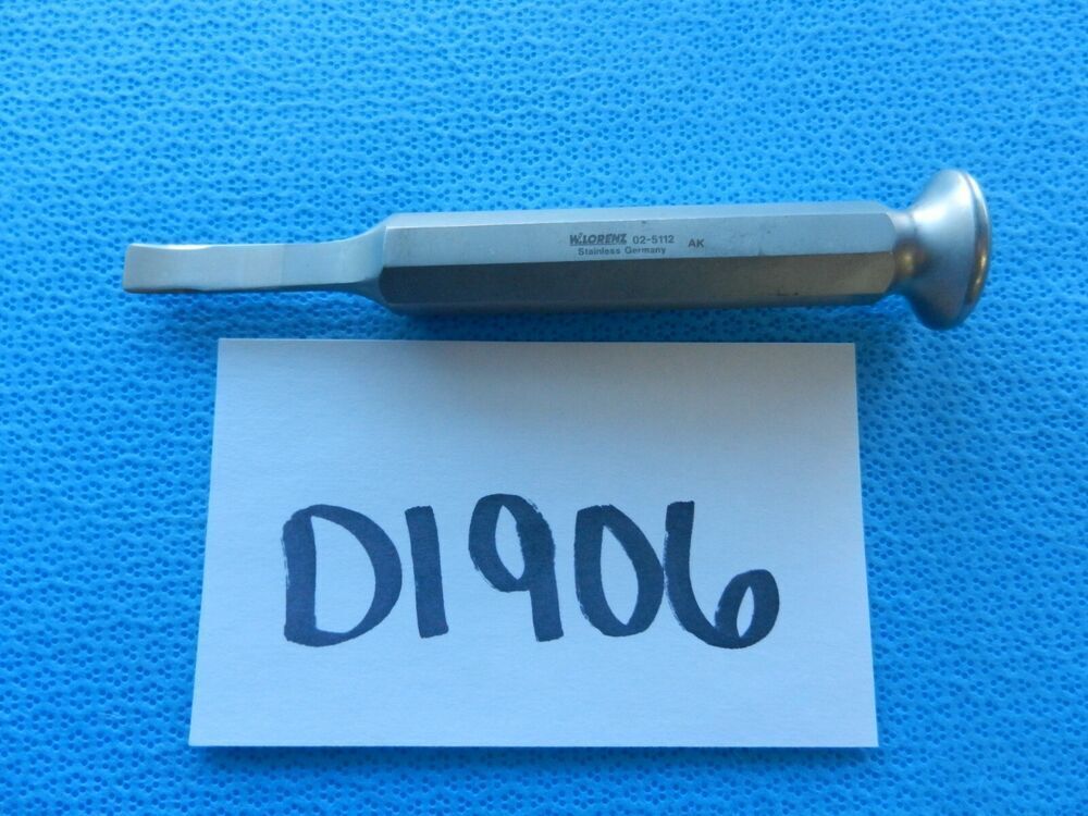 D1906 W. Lorenz Surgical Orthopedic Osteotome 02-5112