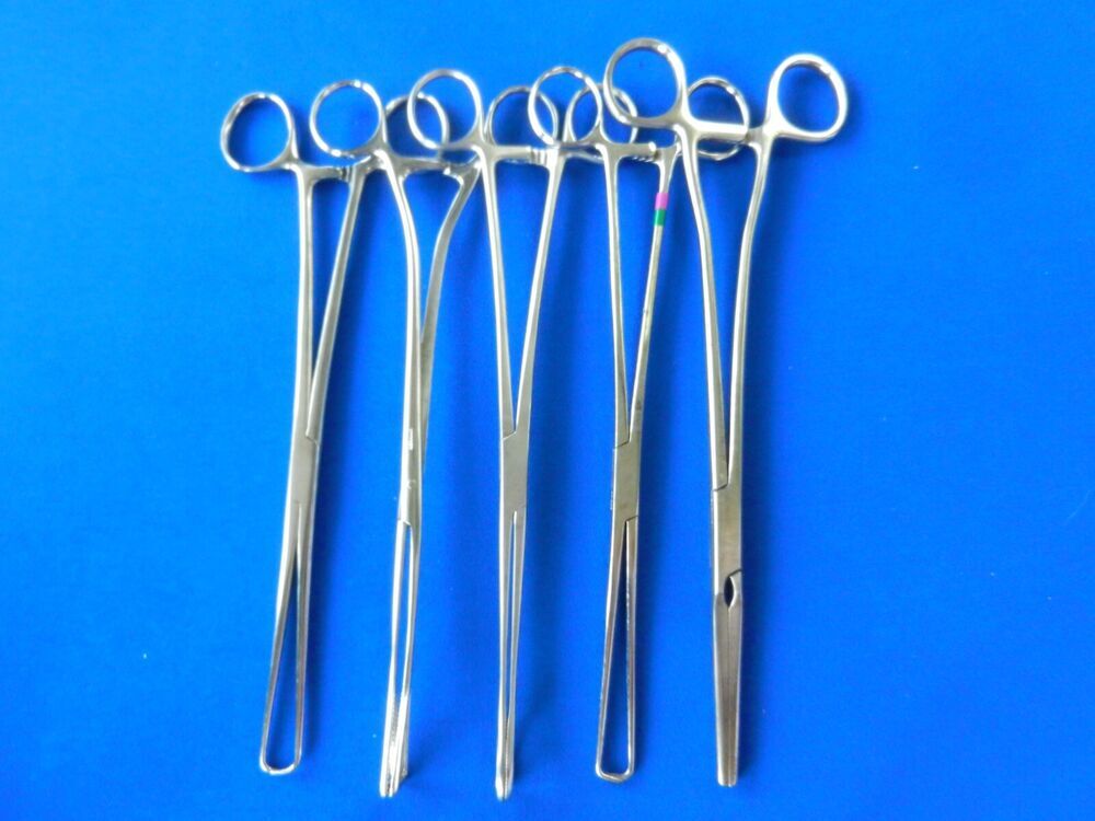 E701 Pilling V. Mueller Codman Lot of 10 Forceps 22.5-25.5cm Overall Length - Image 3