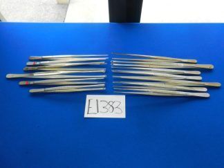 E1383 V. Mueller Pilling Aesculap Lot of 14 Forceps 26-36cm Overall Length