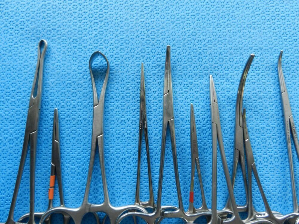 D4238 Codman Sklar Pilling Surgical Forceps Lot Of 15 - Image 3