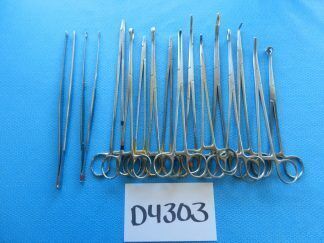 D4303 Boss Codman Symmetry Surgical Forceps Lot Of 15