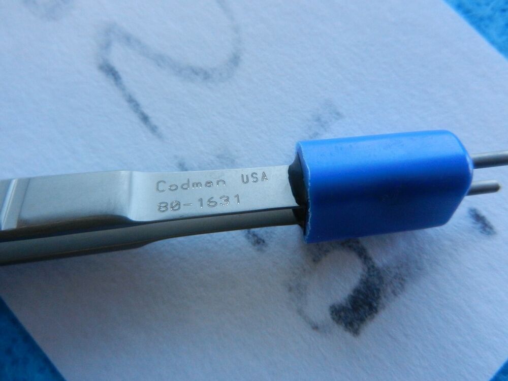 Codman Surgical 6-1/2in Bipolar Forceps 80-1631 - Image 6