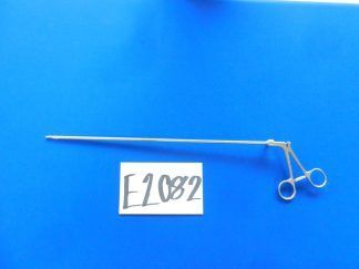 E2082 Storz 26177 VK 5mm x 34cm Ratcheting Adhesion Forceps