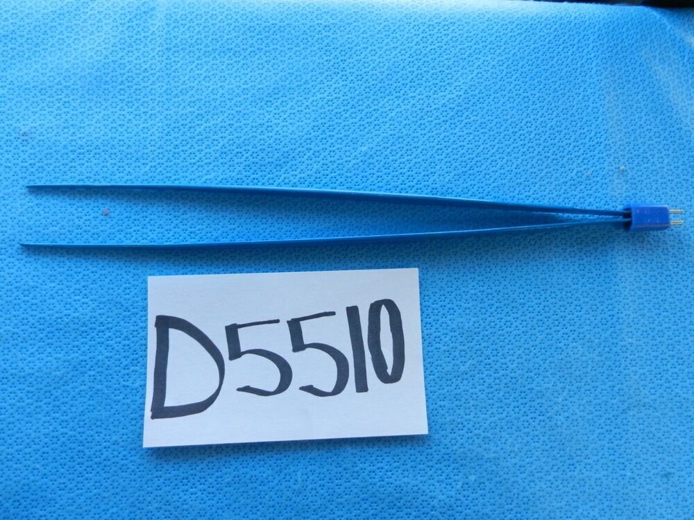 D5510 Codman Insulated Forceps Straight Tips 32cm