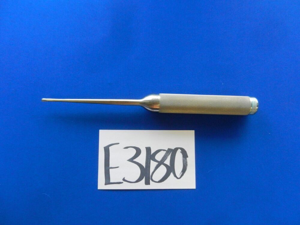 E3180 AcroMed 2029-50 Wallie Heinig #1 Straight Curette 15" Overall Length