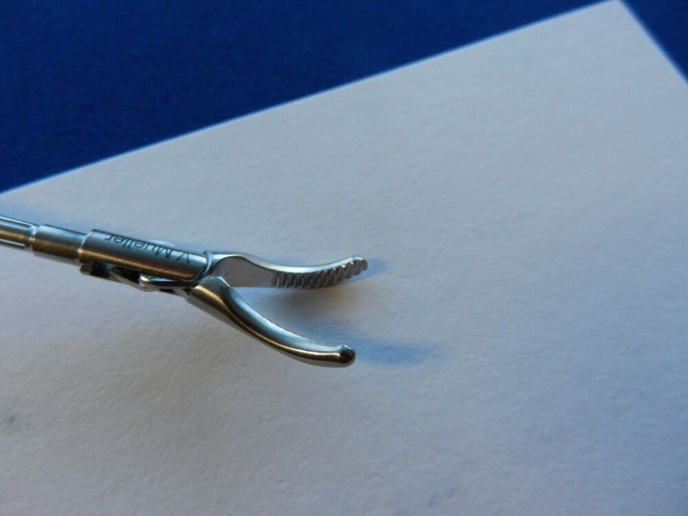 E4144 V. Mueller LAT-0536-MD Maryland Laparoscopic Grasper Insert 5mm x 36cm - Image 4