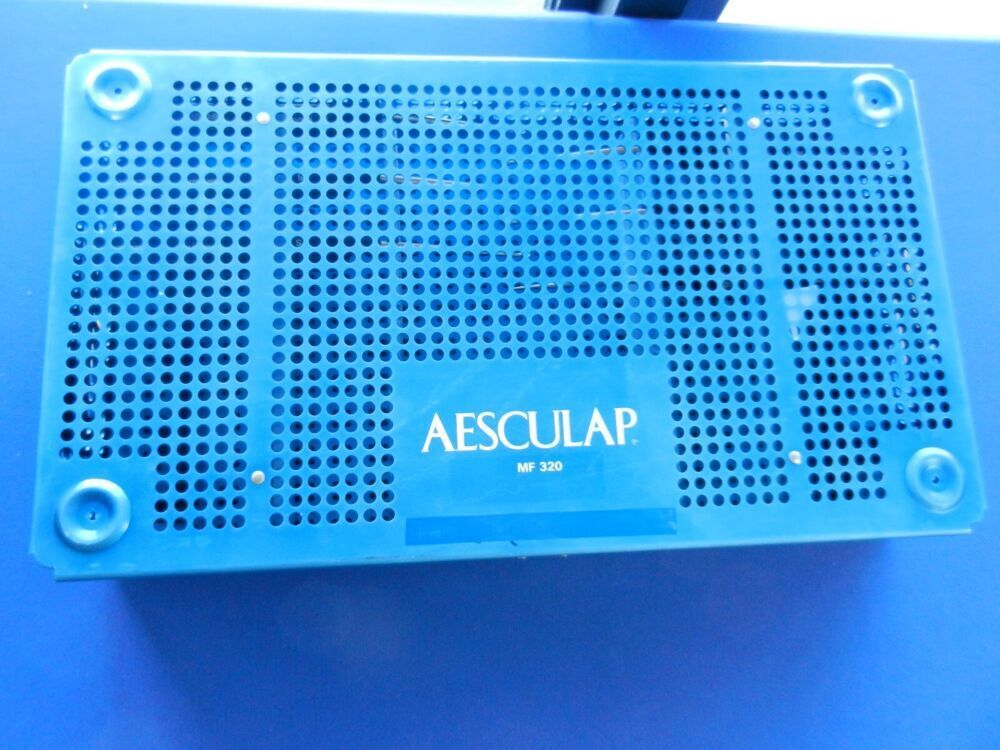 F187 Aesculap Cervical Bayonet Style Curette Set w/ Case - Image 5