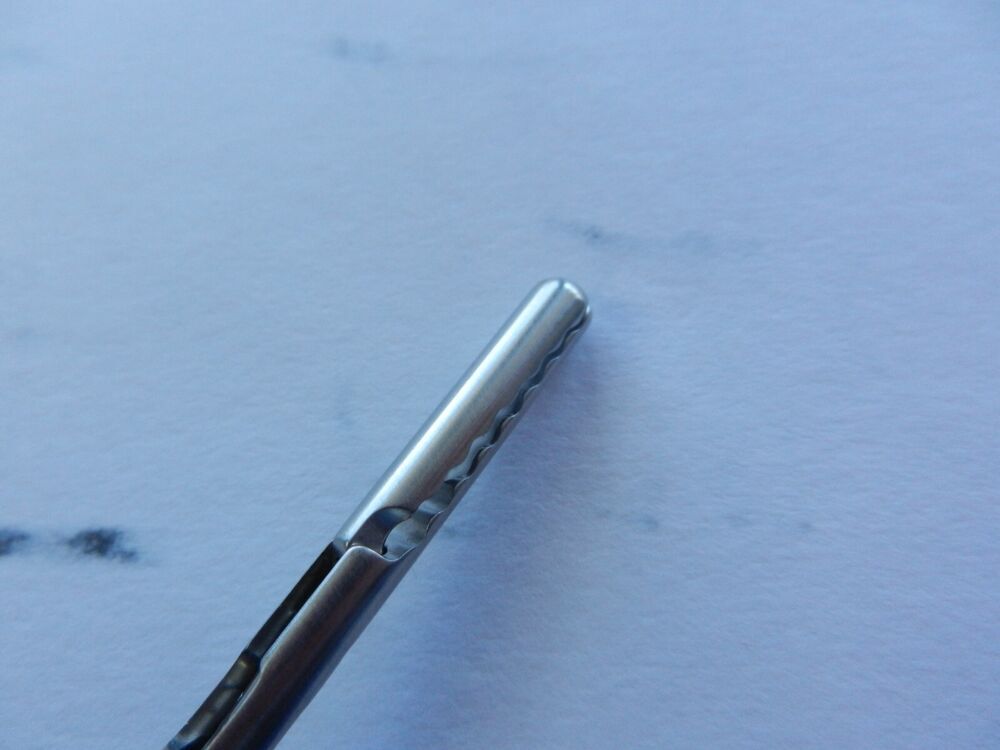 E5248 Aesculap 8360-00 Atraumatic Single Action Grasper 5.0mm x 36cm - Image 3