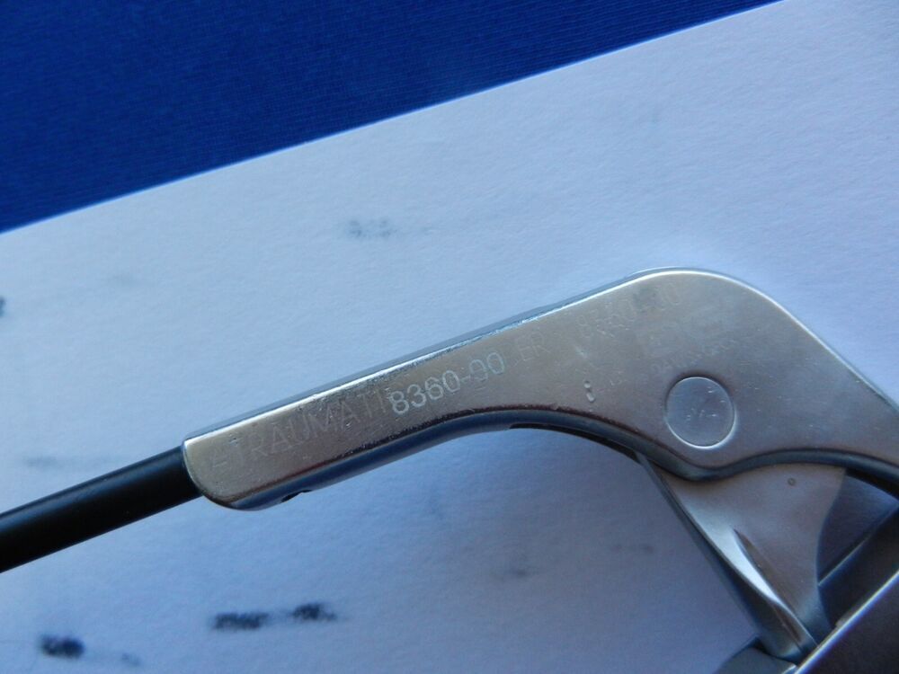 E5248 Aesculap 8360-00 Atraumatic Single Action Grasper 5.0mm x 36cm - Image 5