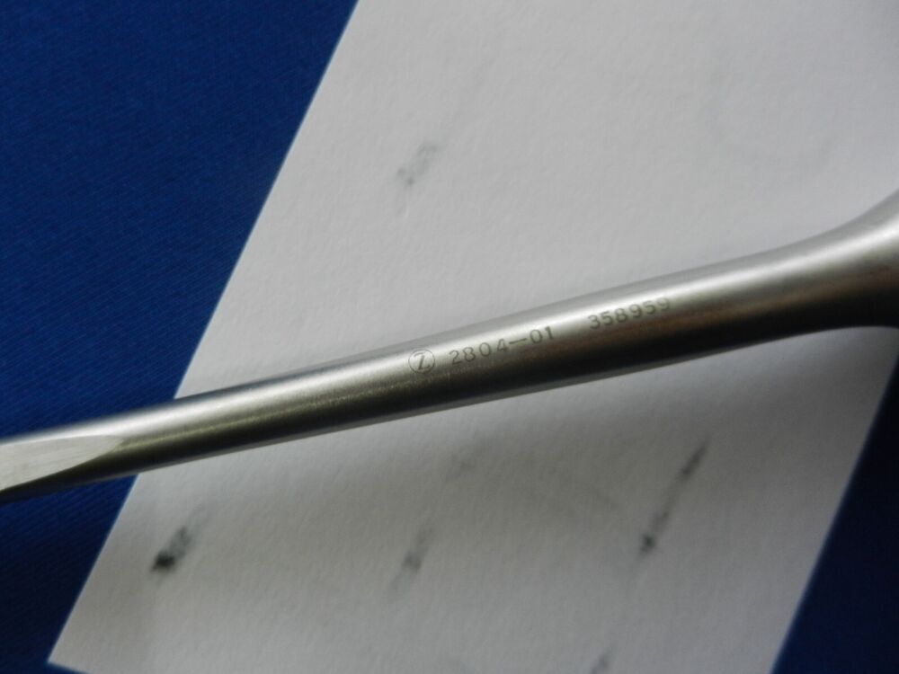E5281 Zimmer 2804-01 Cobb Ultra Cut Straight Gouge 29cm Overall Length - Image 4