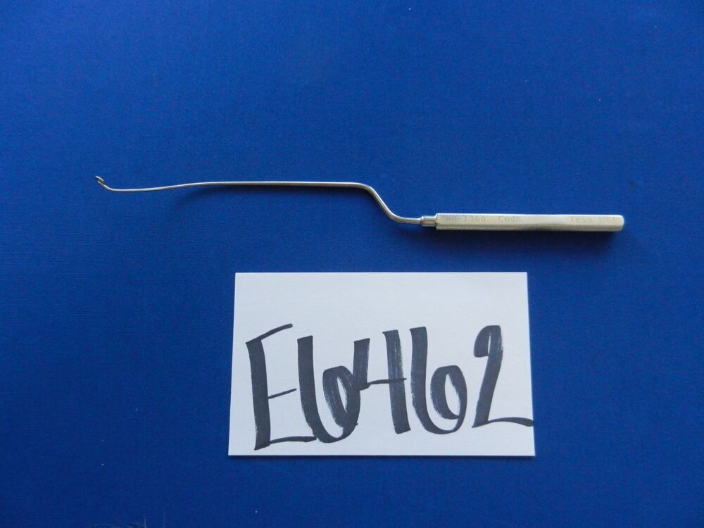 E6462 Codman 80-1366 Hardy Transsphenoidal Bayonet Mirror 22.9cm Overall Length