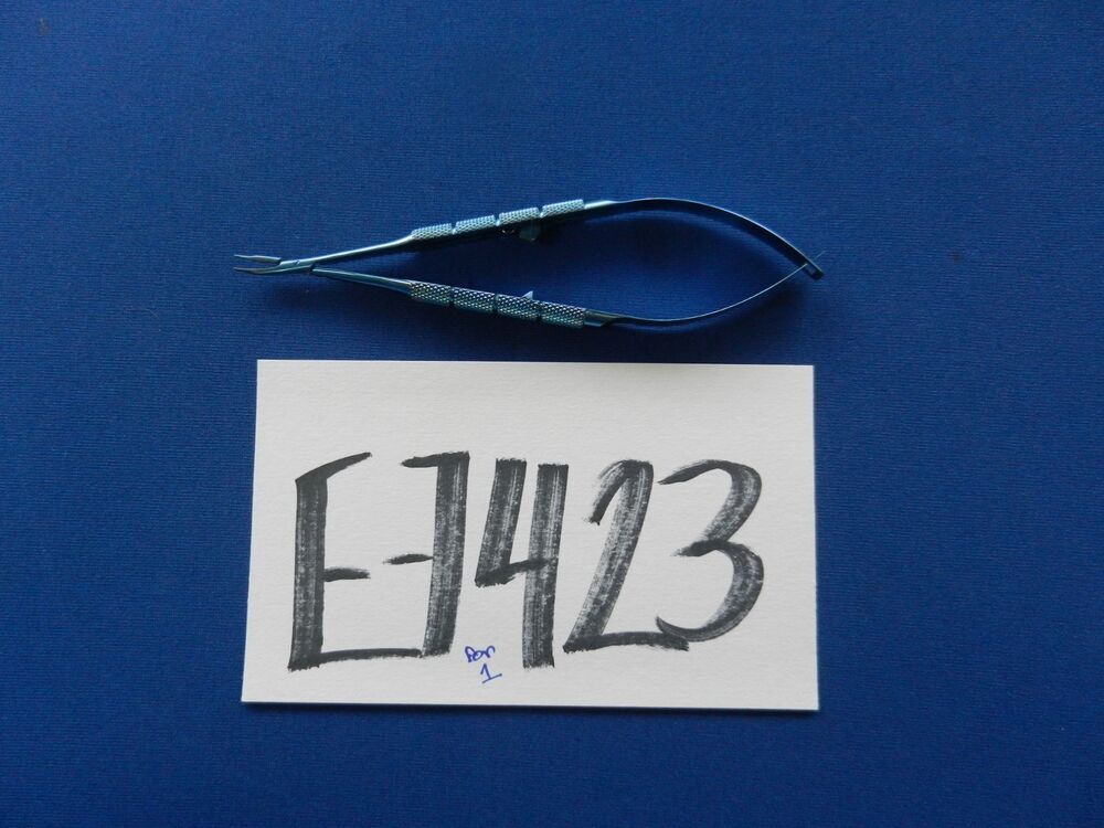 E7423 Ambler OH021U Barraquer Medium Gently Curved Needle Holder