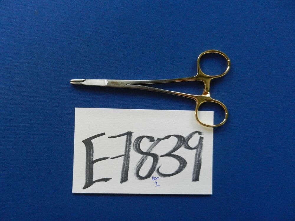 Ambler 54-511 Olsen Hegar Straight Needle Holder 5.5" Overall Length
