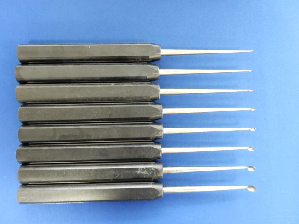 Zepf 38-1000 Magnum Straight and Angled Curette Set of 15 w/ Case - Image 3